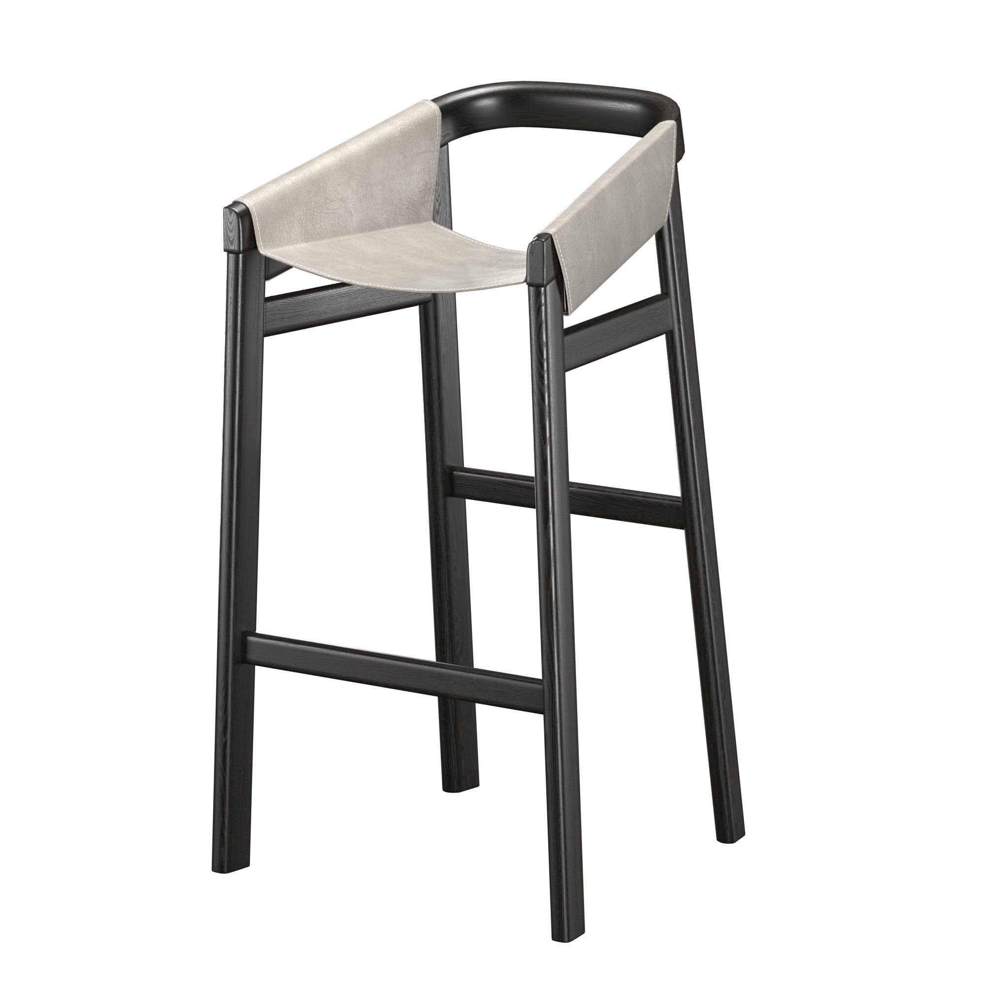 Dartagnan Barstool 3D model_3