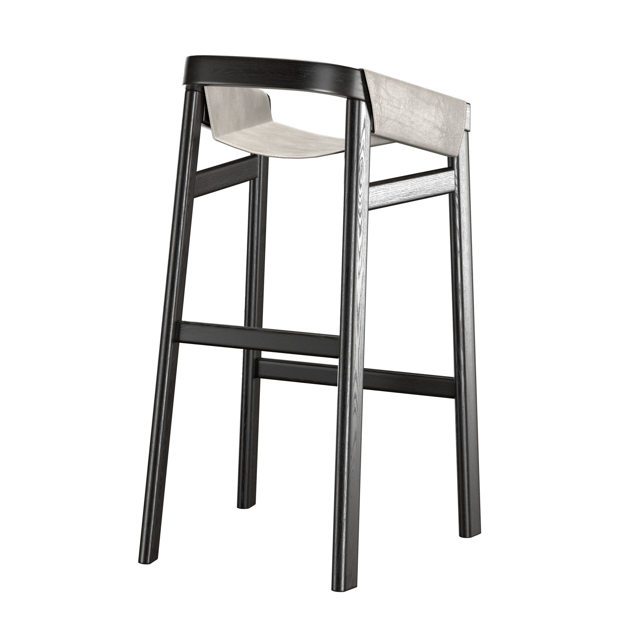 Dartagnan Barstool 3D model_5