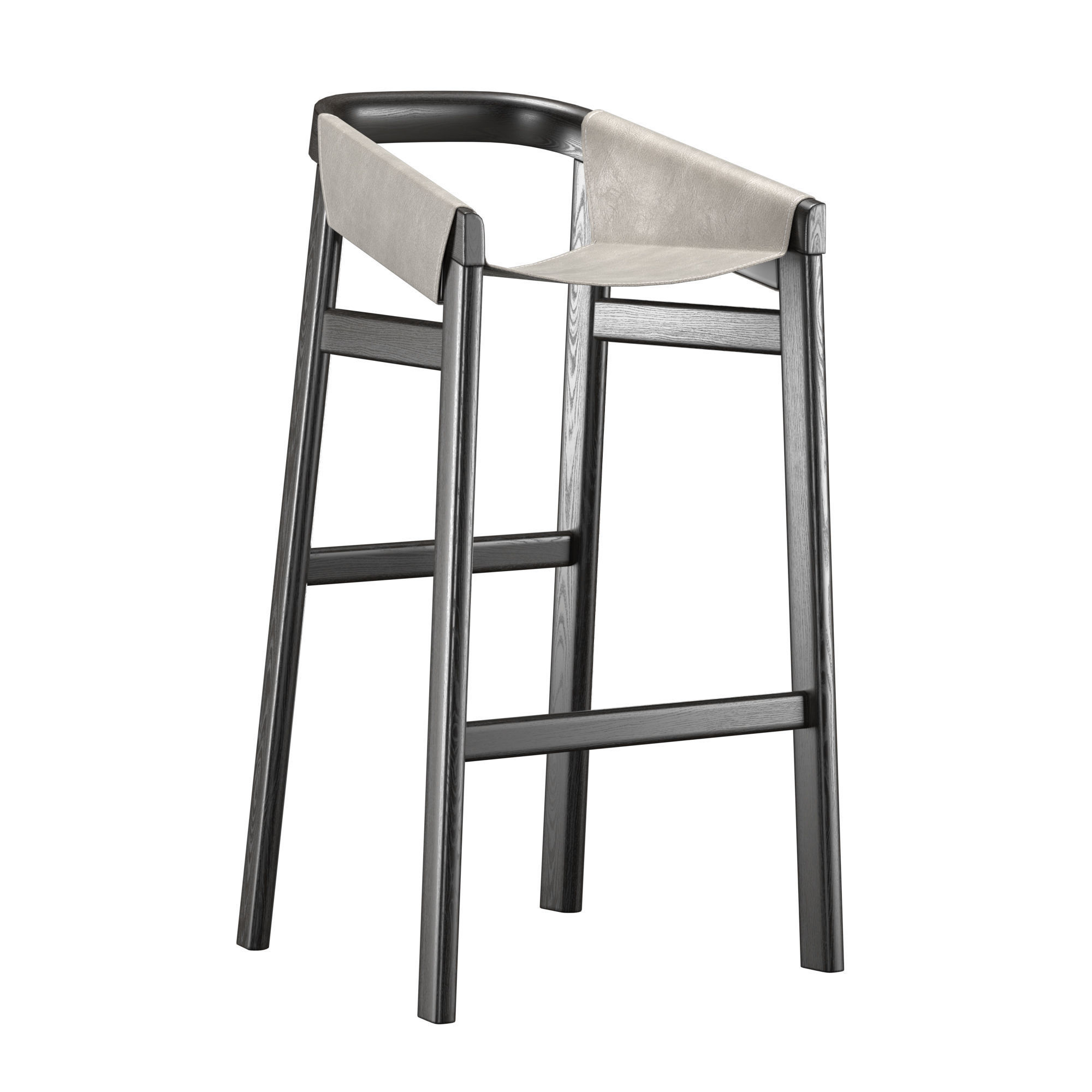 Dartagnan Barstool 3D model_1