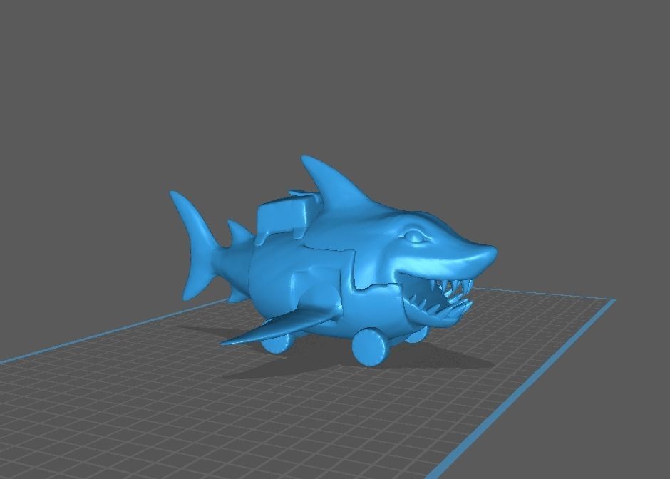 Hexgill the Lane Shark Courier DOTA 2 3D Model 3D print model_2