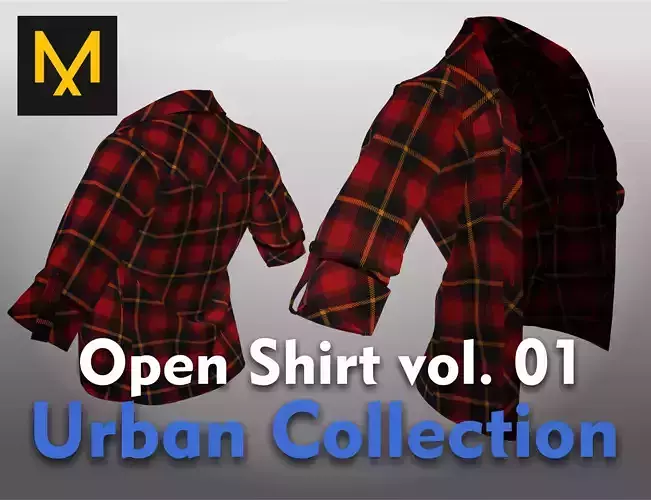 Open Shirt vol 01 Urban Collection