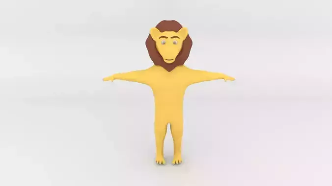 Cartoon Lion 