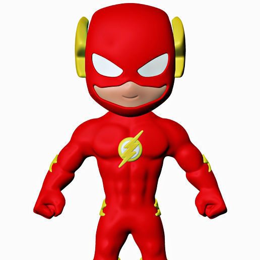Barry Allen  The Flash 2023 3D print model_1