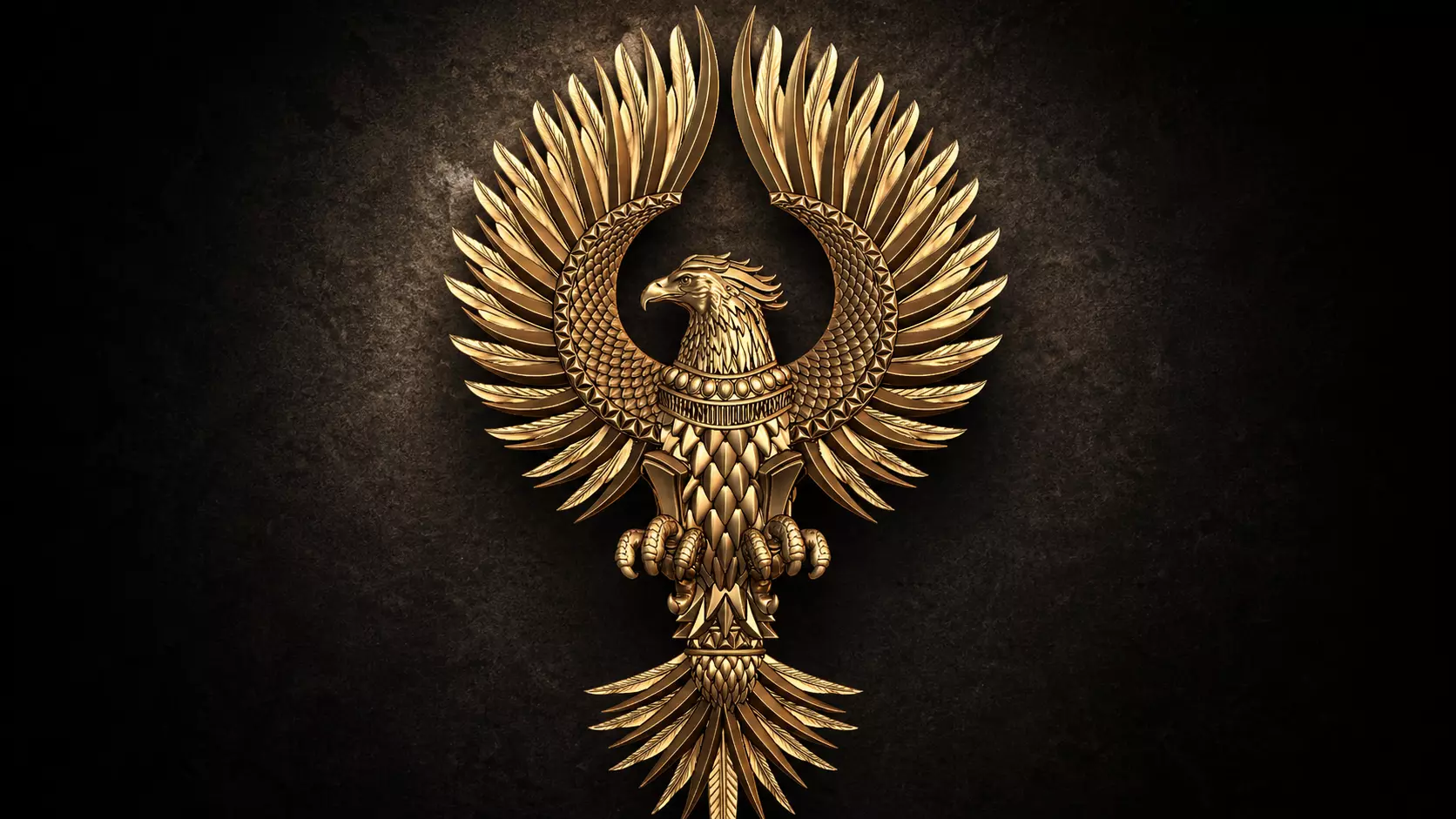 phoenix golden eagle 3D print model