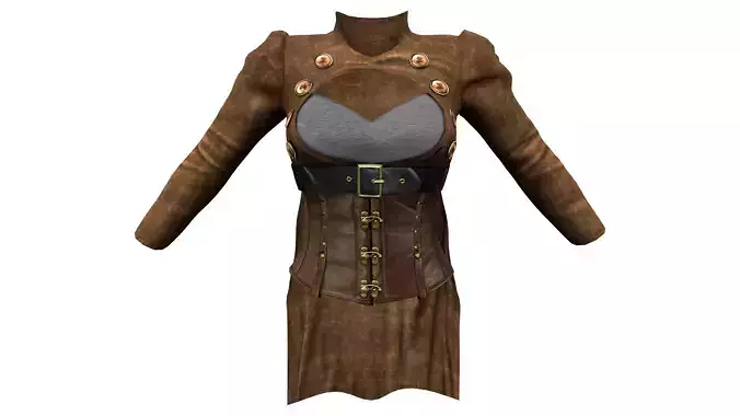 Women Steampunk Tail Coat