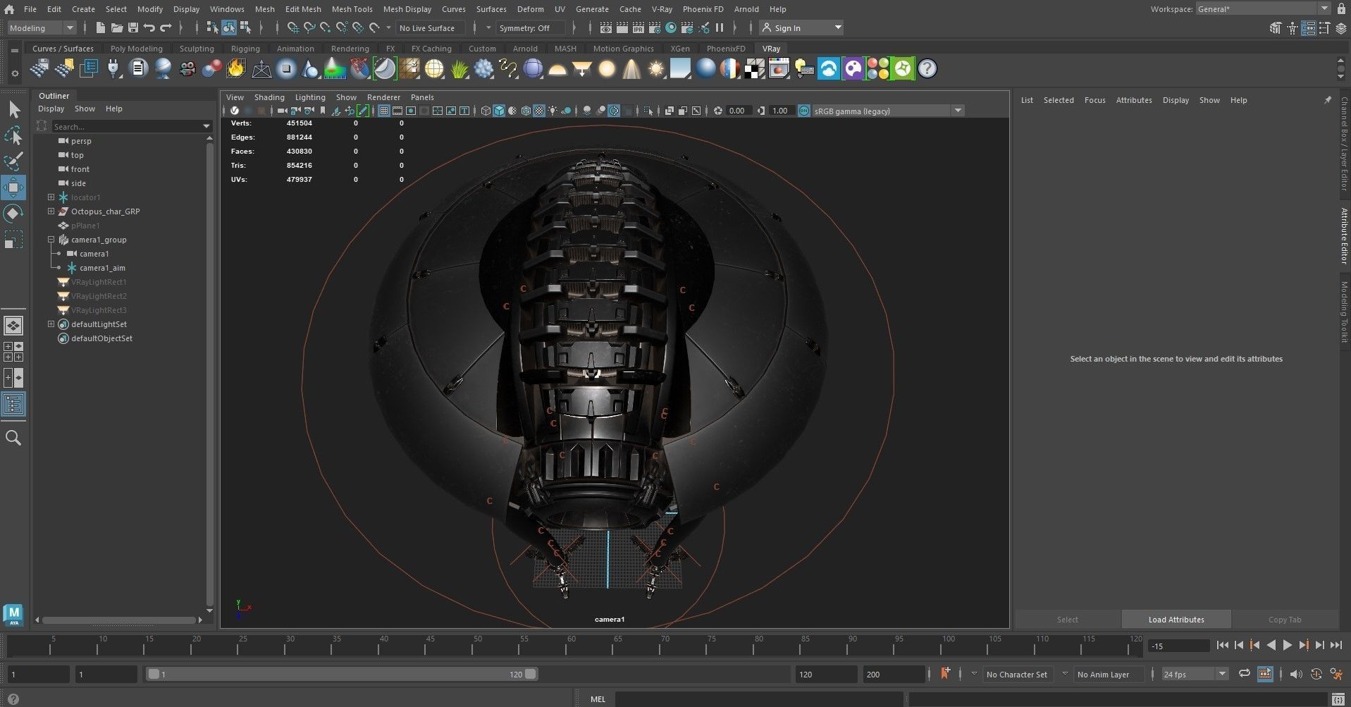 OCTOPUS ROBOTIC MEH 3D model_14