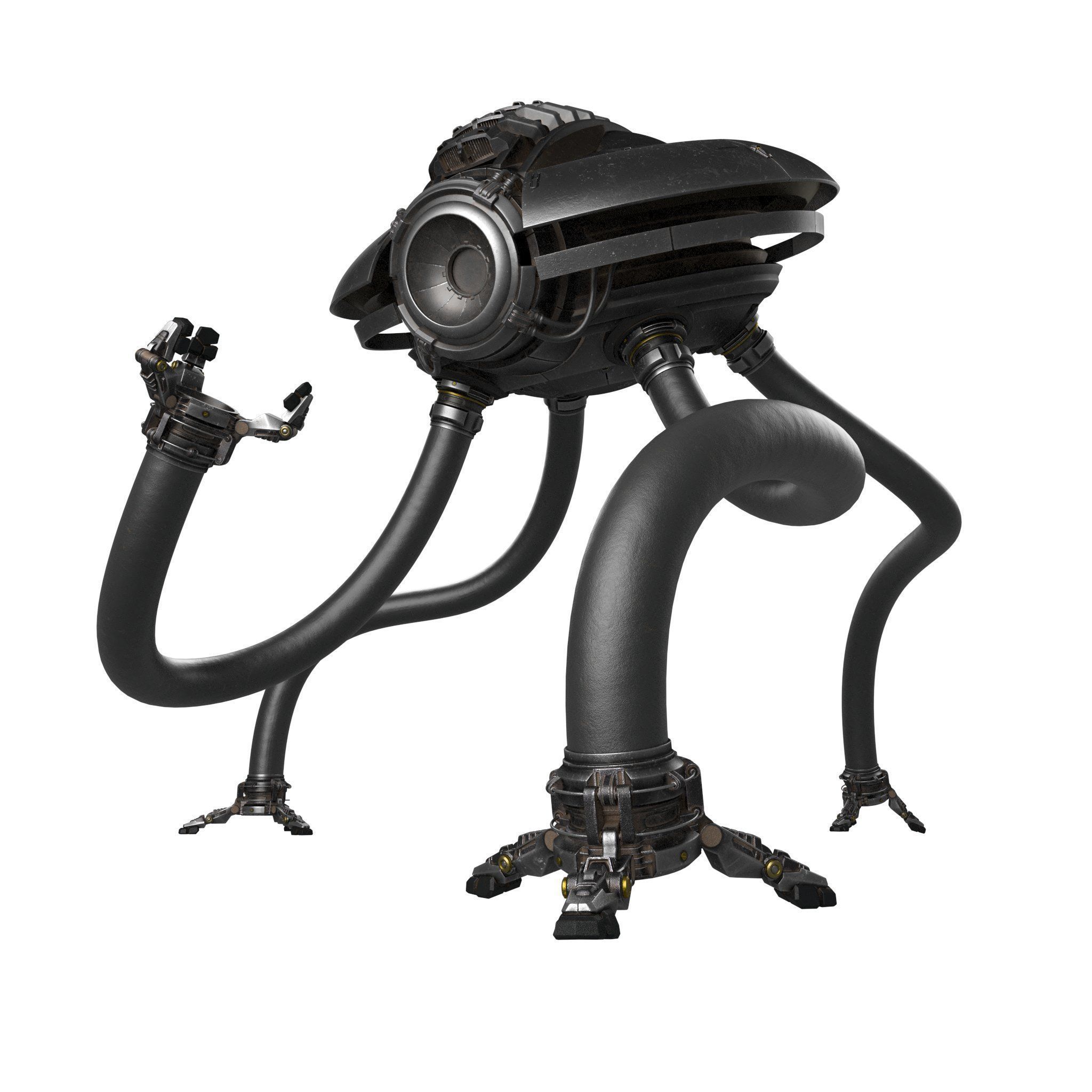 OCTOPUS ROBOTIC MEH 3D model_1