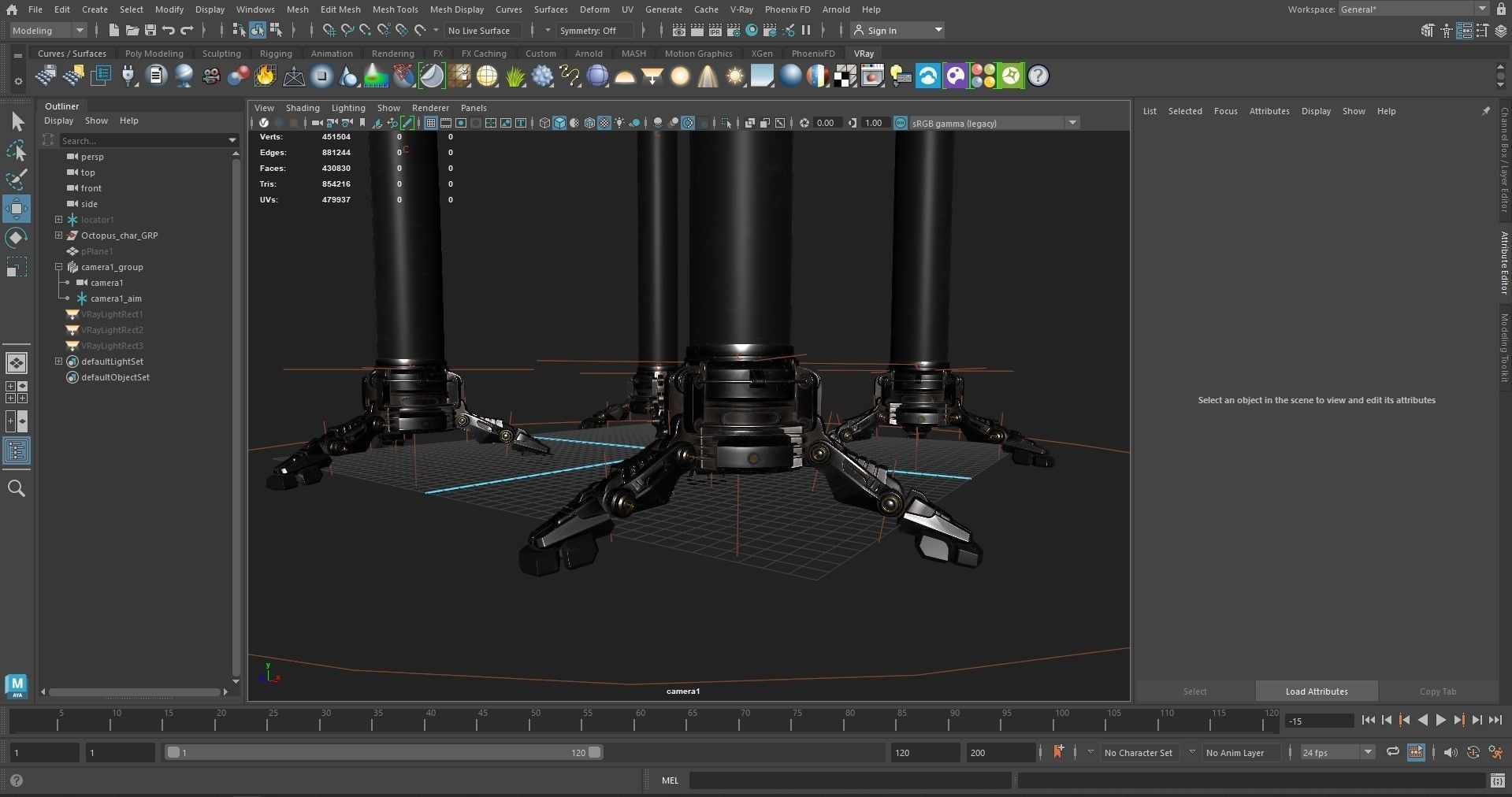 OCTOPUS ROBOTIC MEH 3D model_15