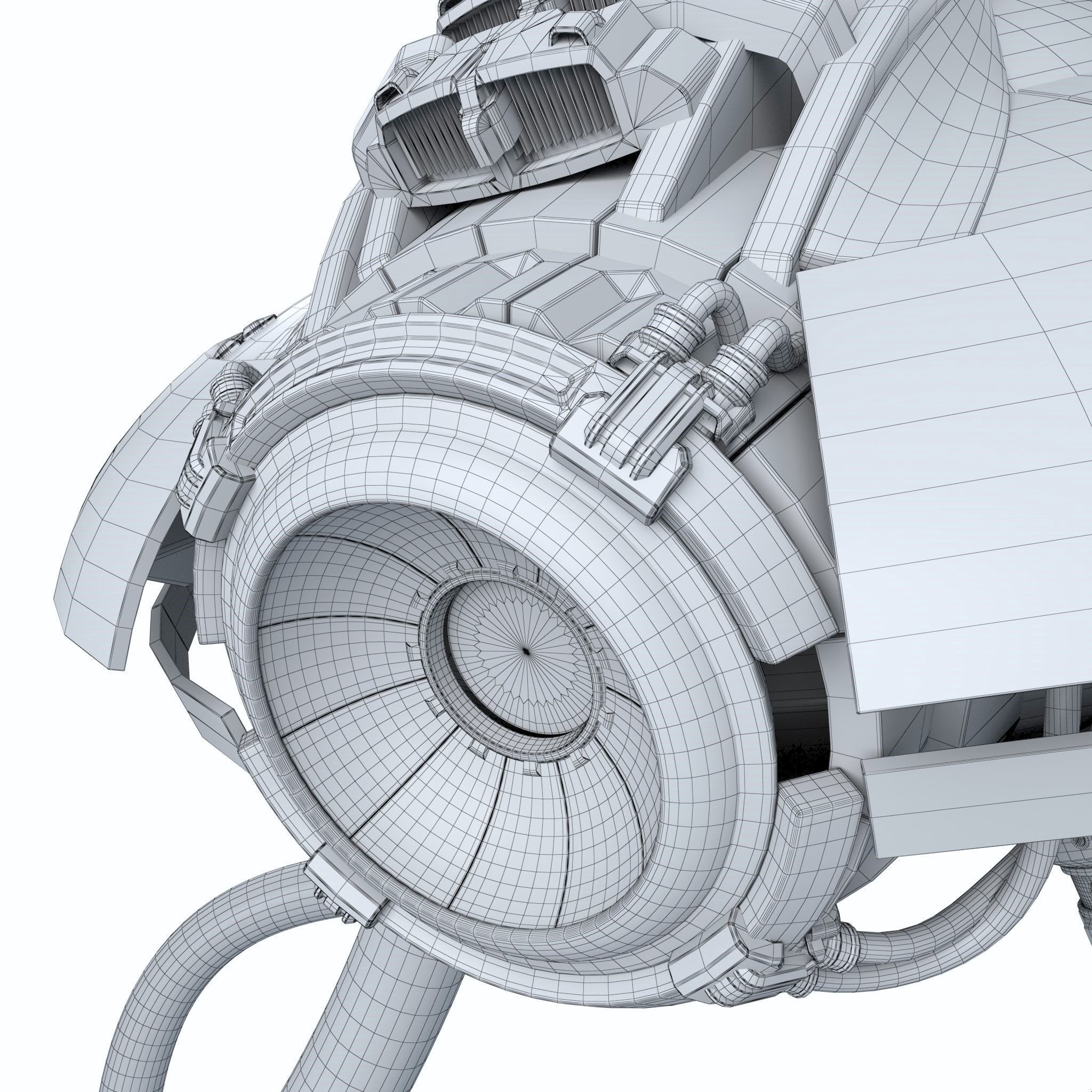 OCTOPUS ROBOTIC MEH 3D model_19