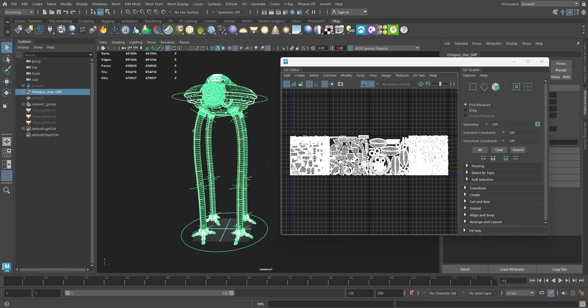 OCTOPUS ROBOTIC MEH 3D model_16