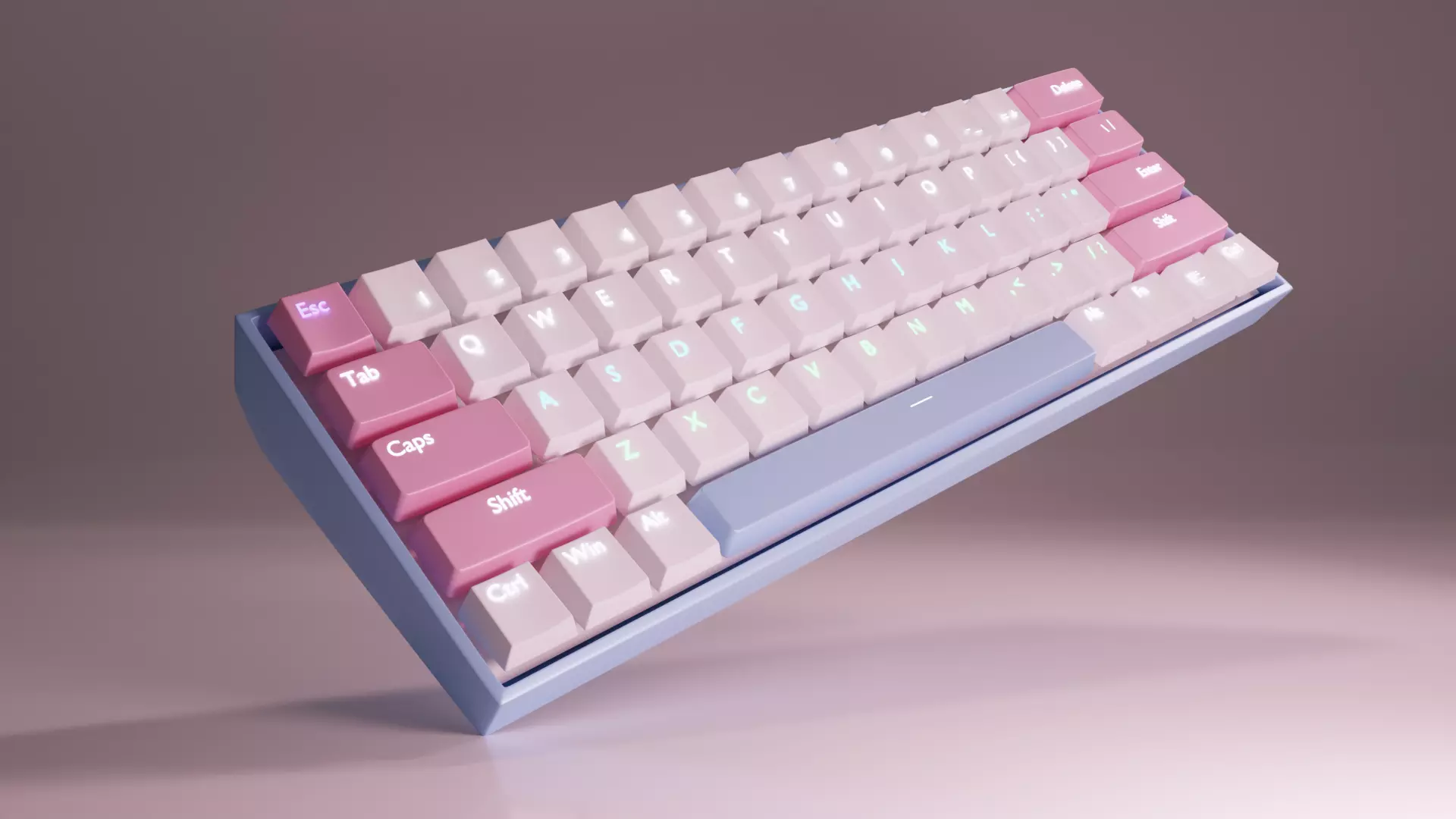 Anne Pro 2 Keyboard  3D model_0