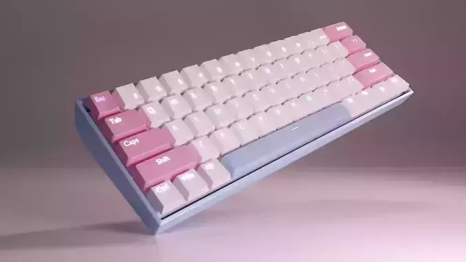 Anne Pro 2 Keyboard  3D model