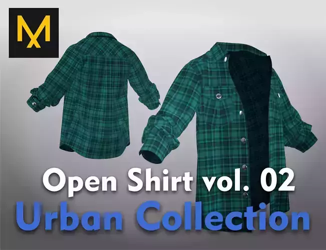 Open Shirt vol 02 Urban Collection