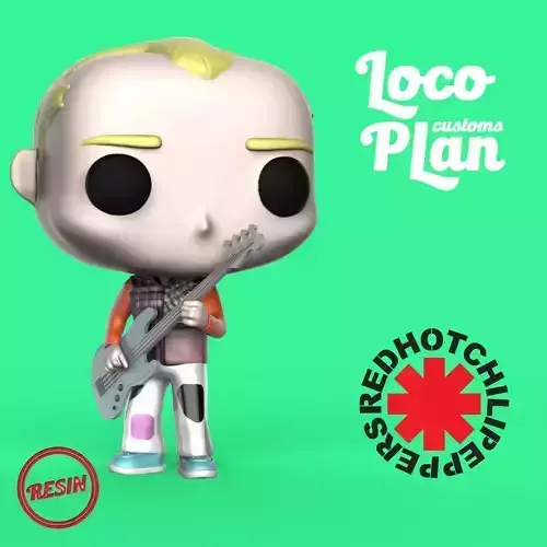 Flea V1 RHCP Custom 3D print model