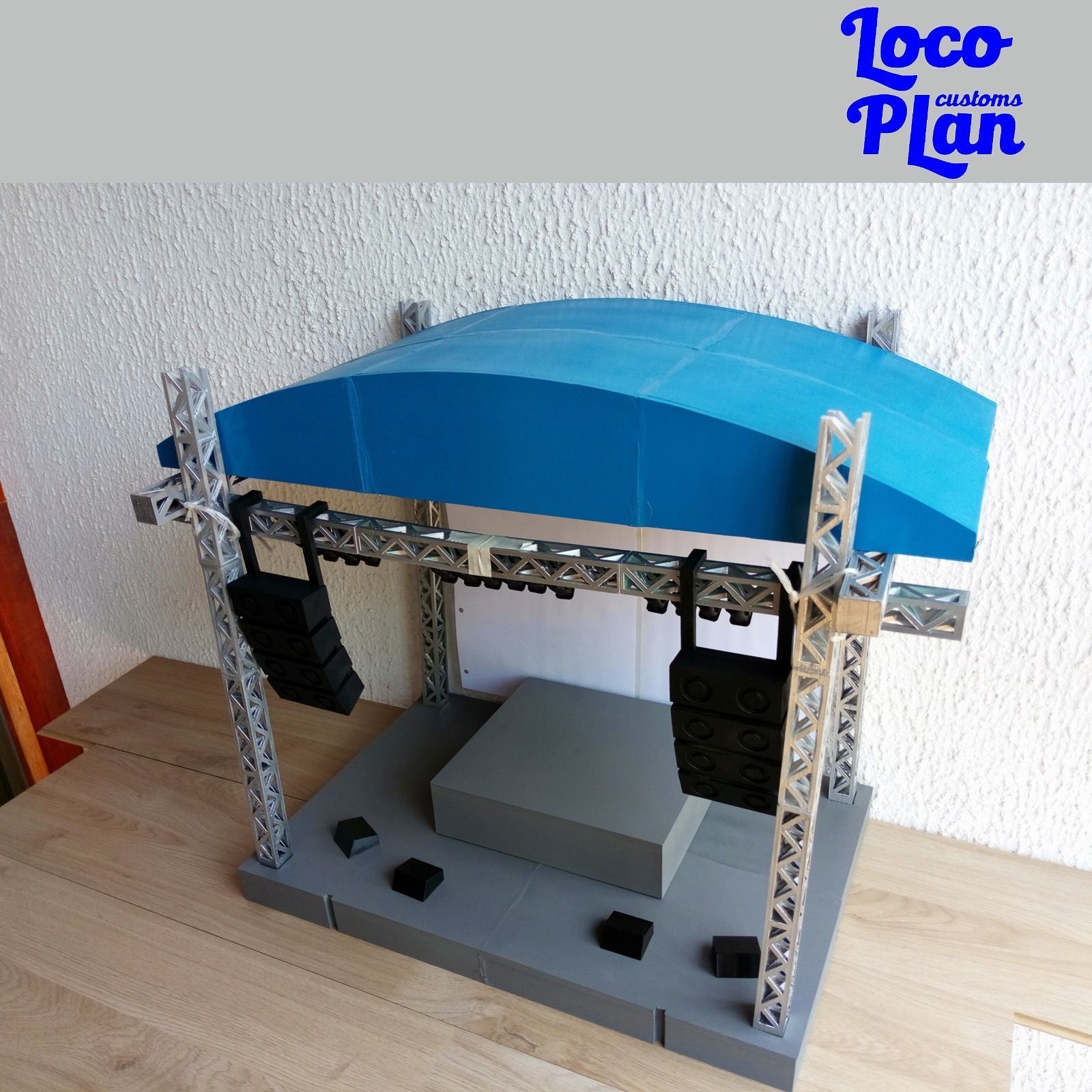 ROCK STAGE BUILDABLE 3D print model_5