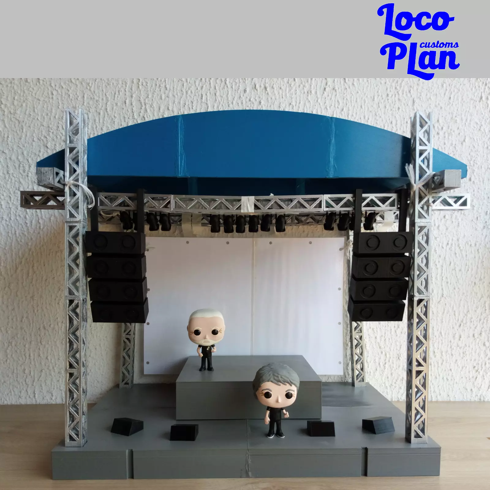 ROCK STAGE BUILDABLE 3D print model_0