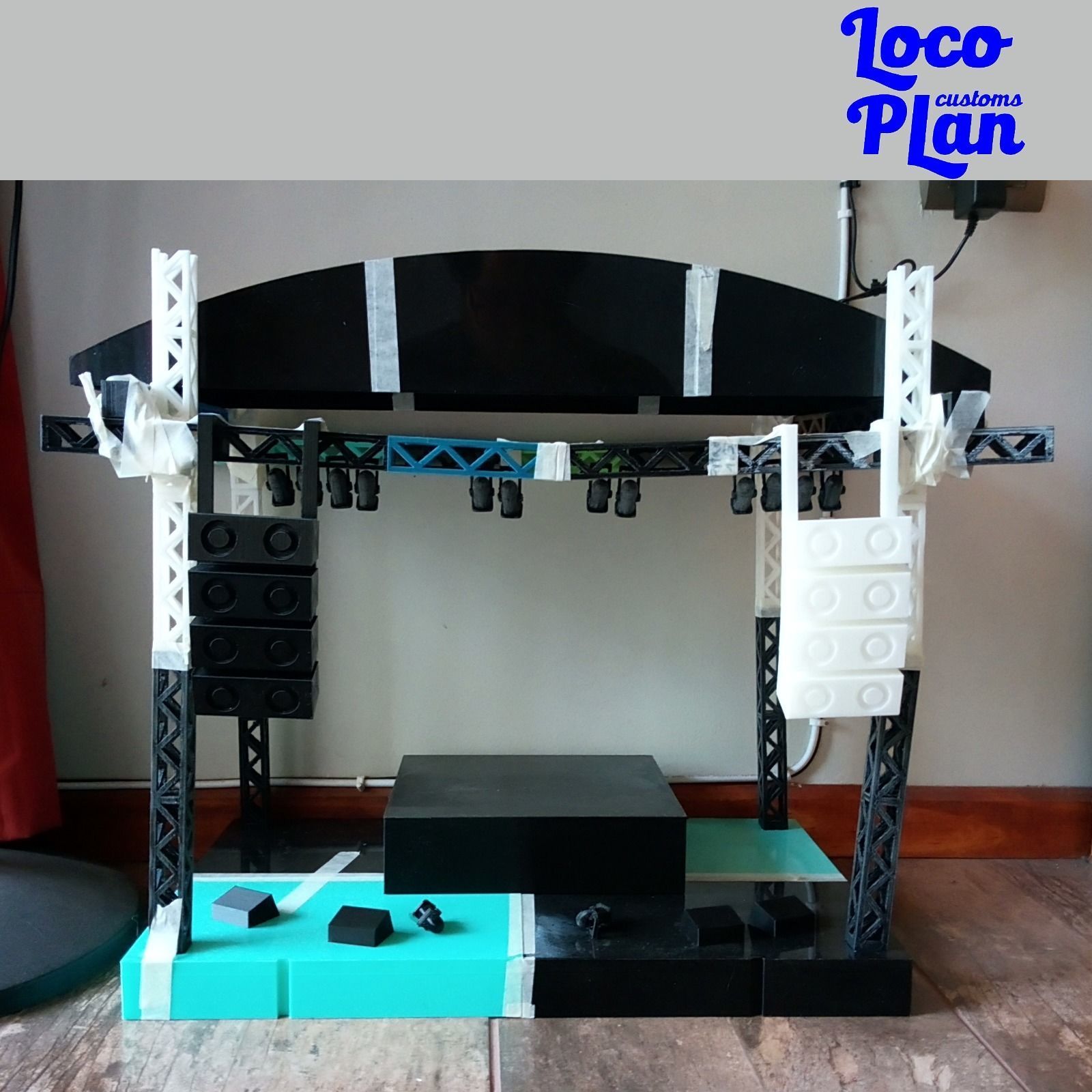 ROCK STAGE BUILDABLE 3D print model_1