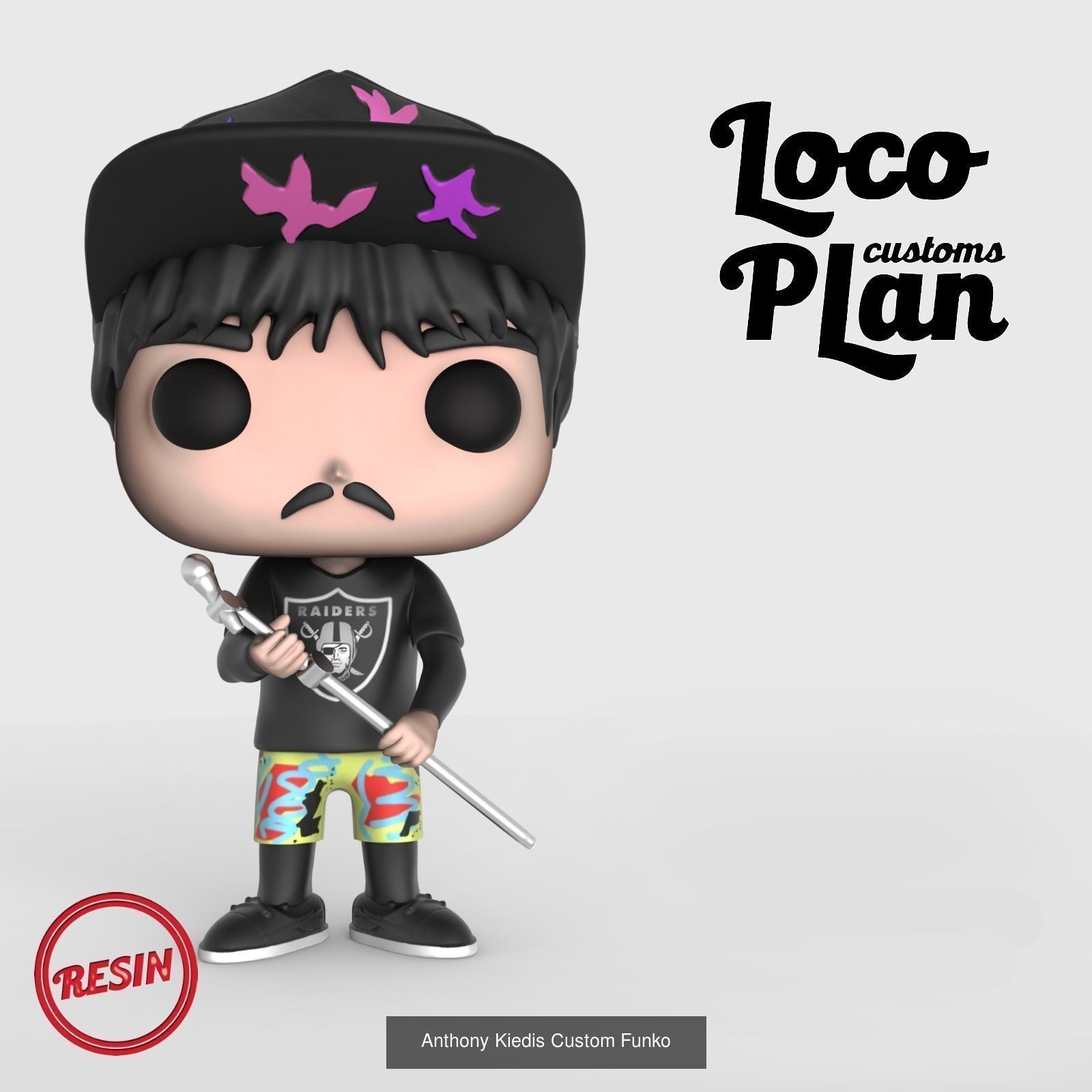 RHCP band custom 3D Model Collection_2