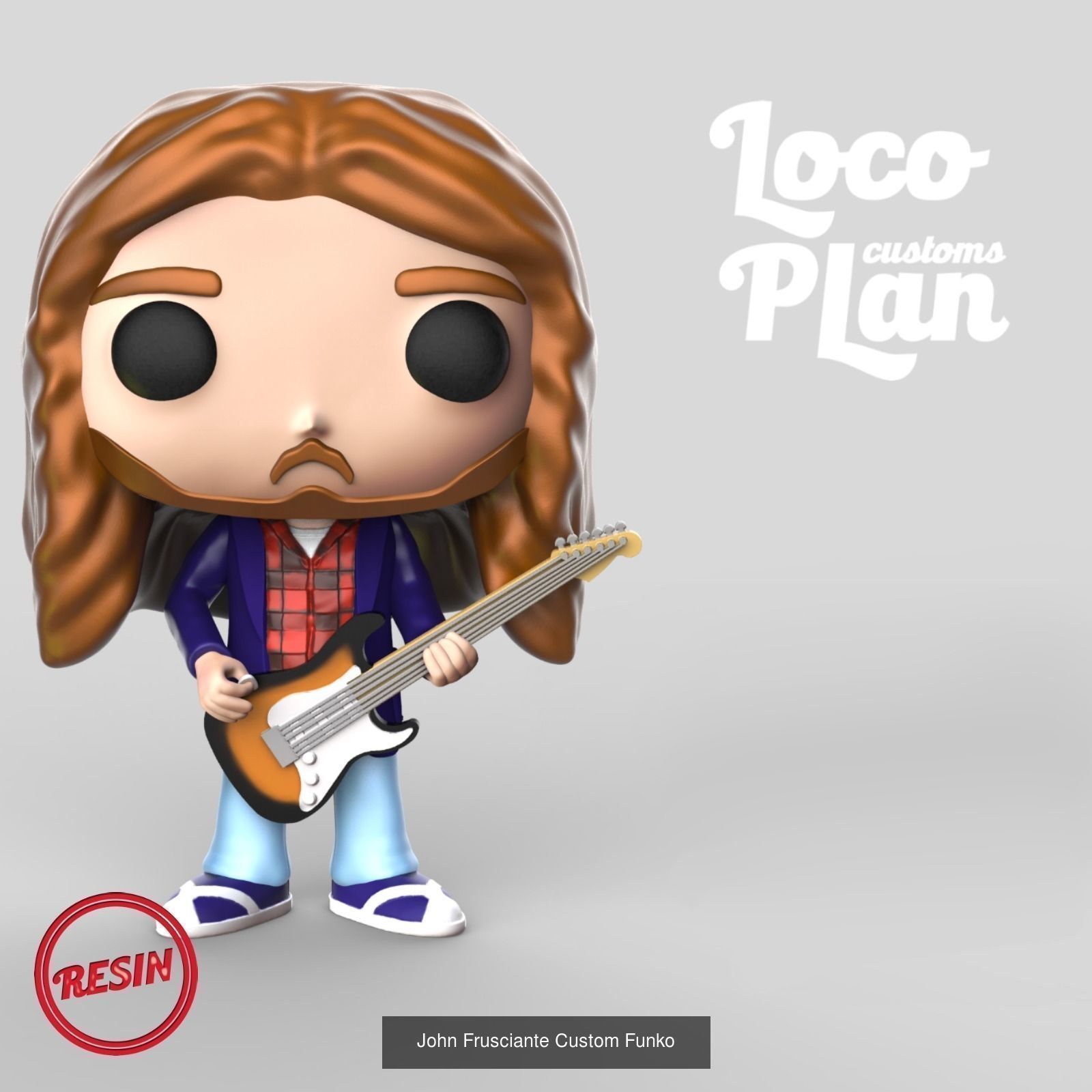 RHCP band custom 3D Model Collection_1