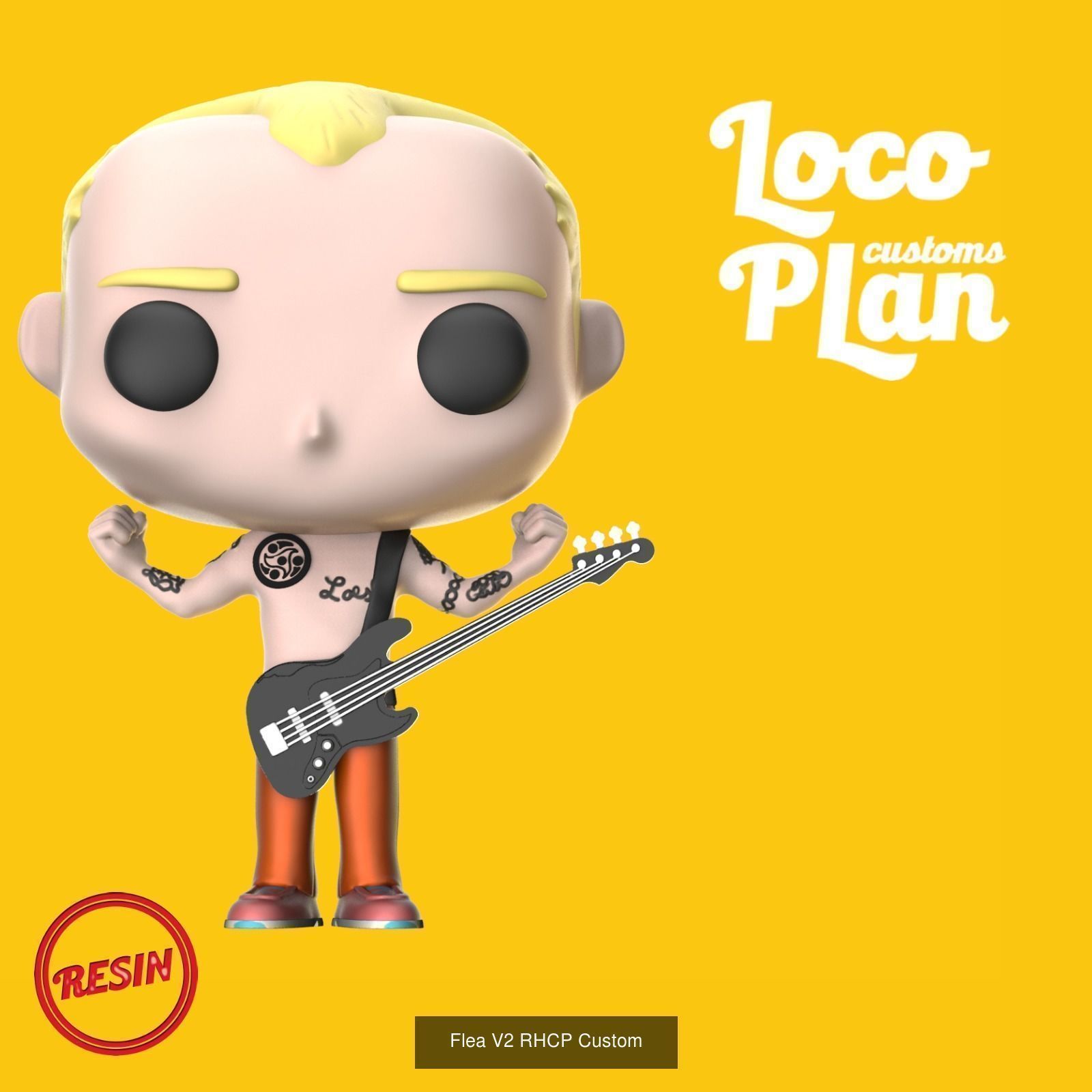 RHCP band custom 3D Model Collection_3