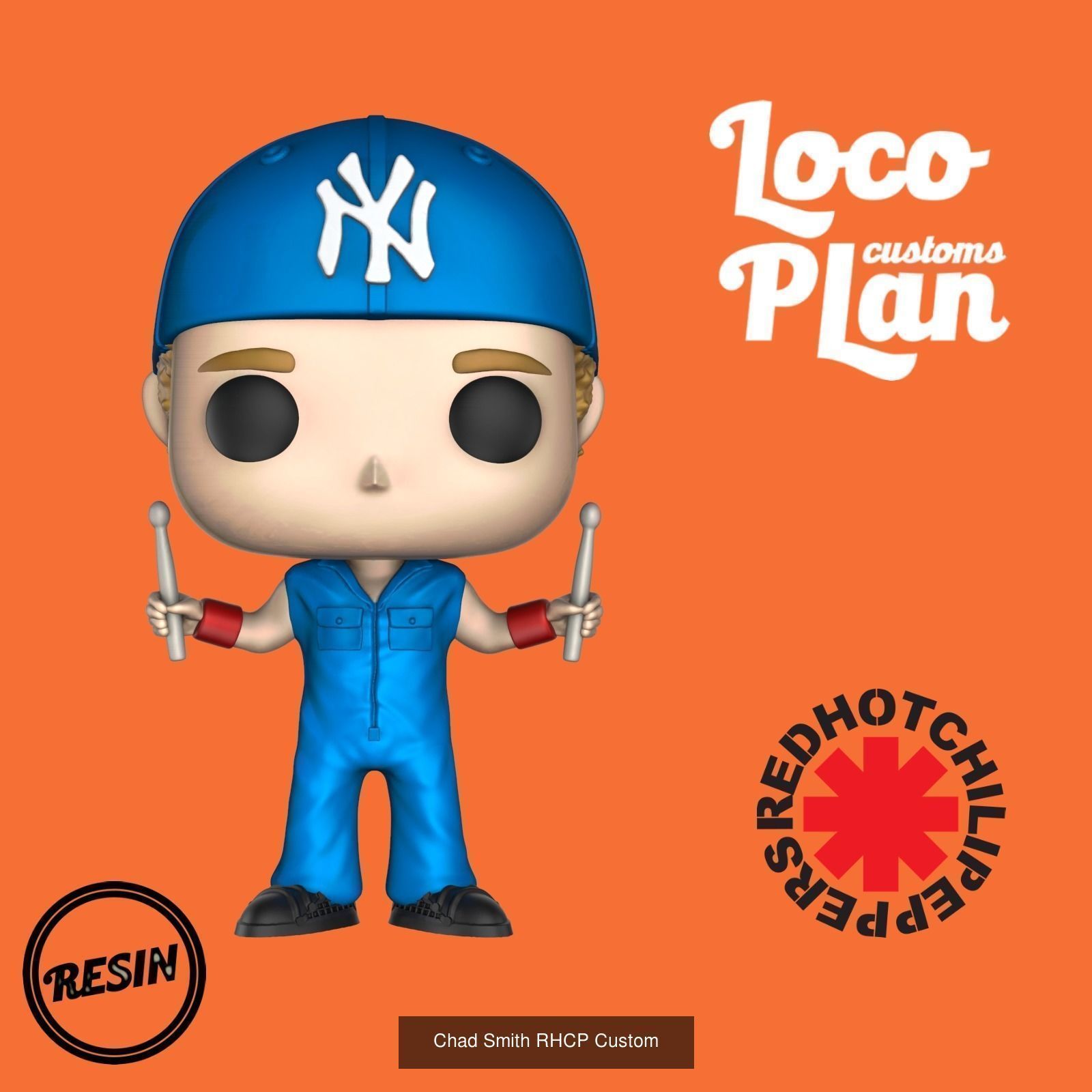 RHCP band custom 3D Model Collection_5