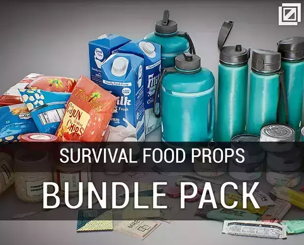 Survival Food Props Bundle