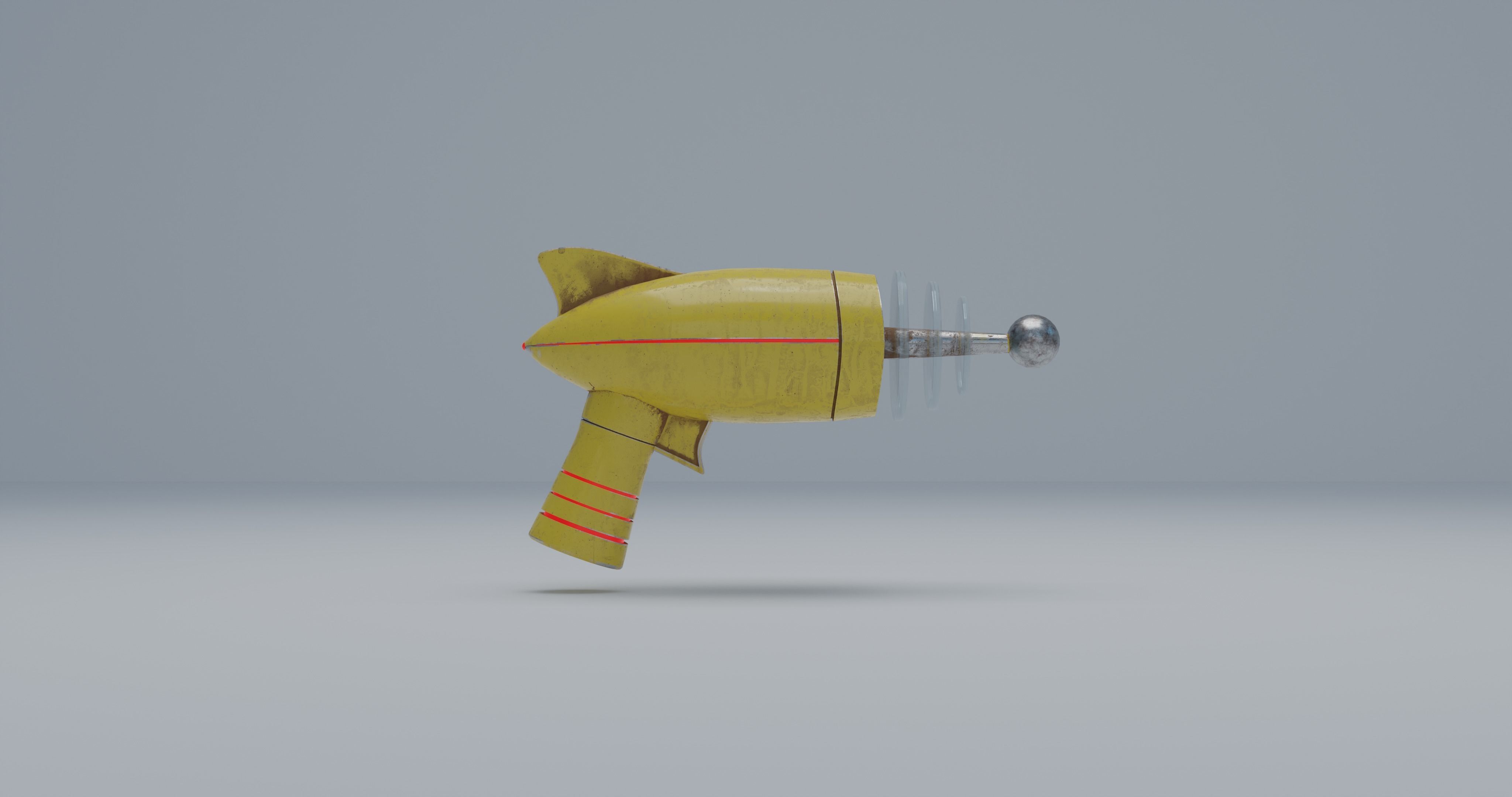 3D model Ray gun with 6 textures VR / AR / low-poly | CGTrader