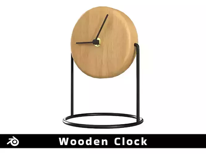 Wooden Clock