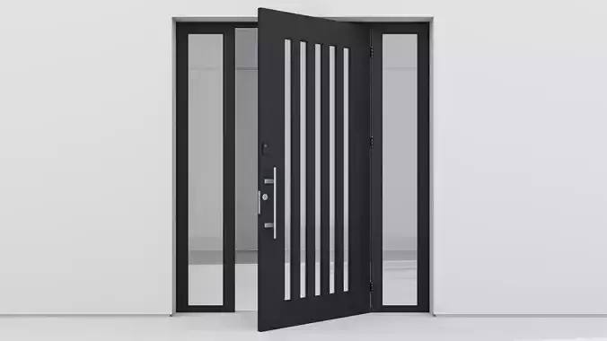Aluminium door 128