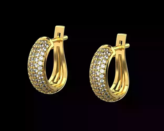 Earrings with Diamonds N78