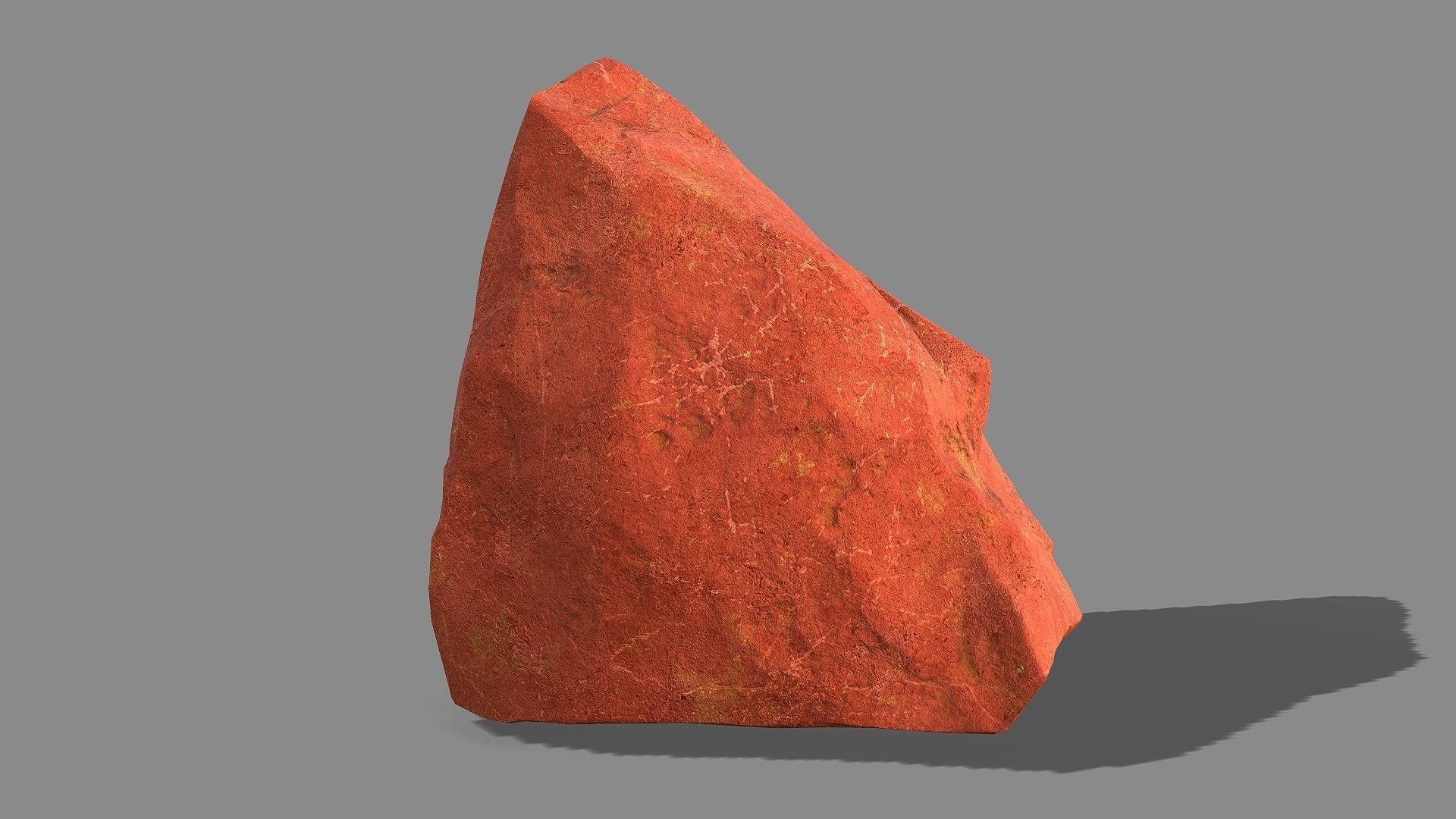 Mountain Rock 03 Low-poly 3D model_7