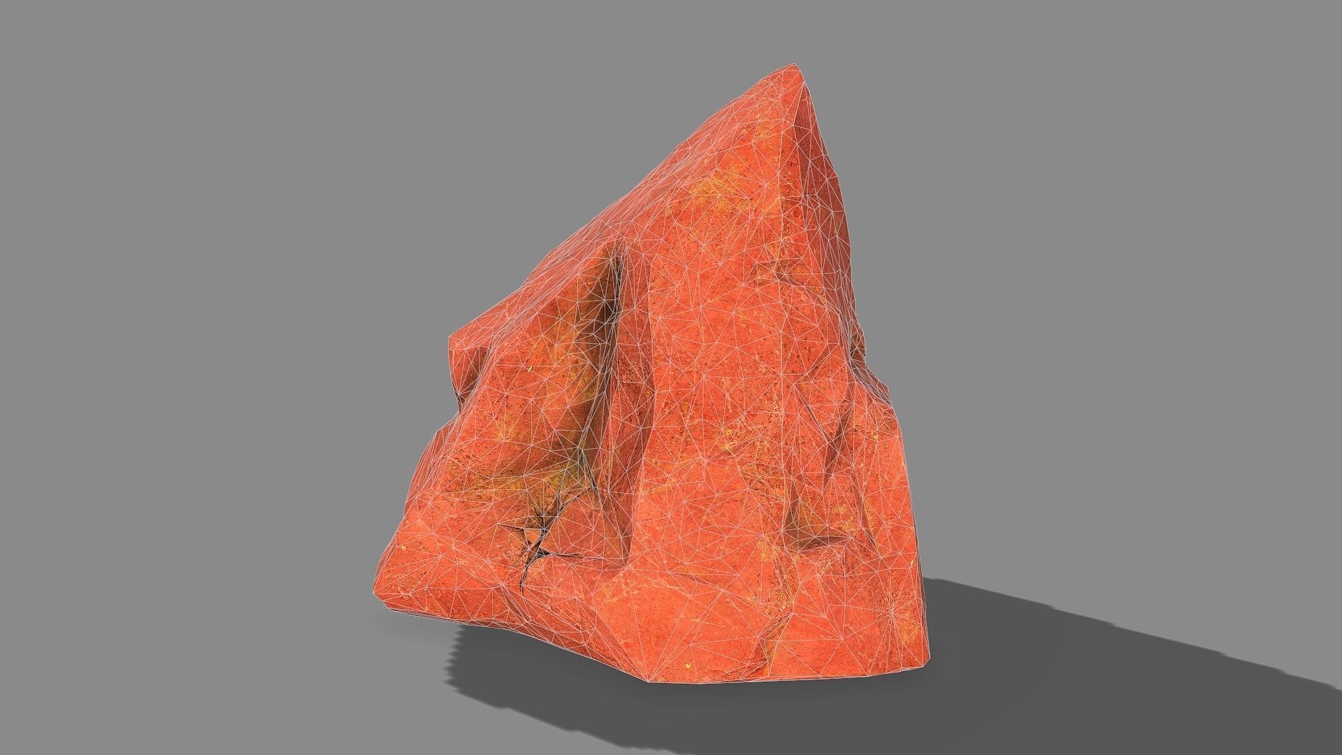 Mountain Rock 03 Low-poly 3D model_9