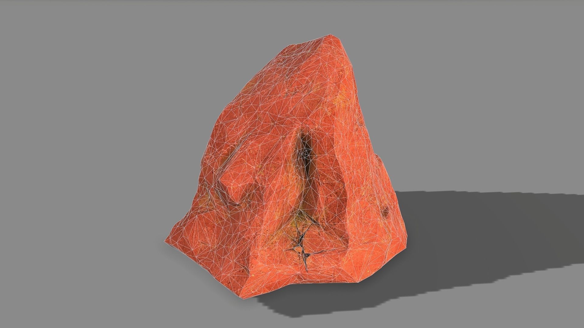 Mountain Rock 03 Low-poly 3D model_14