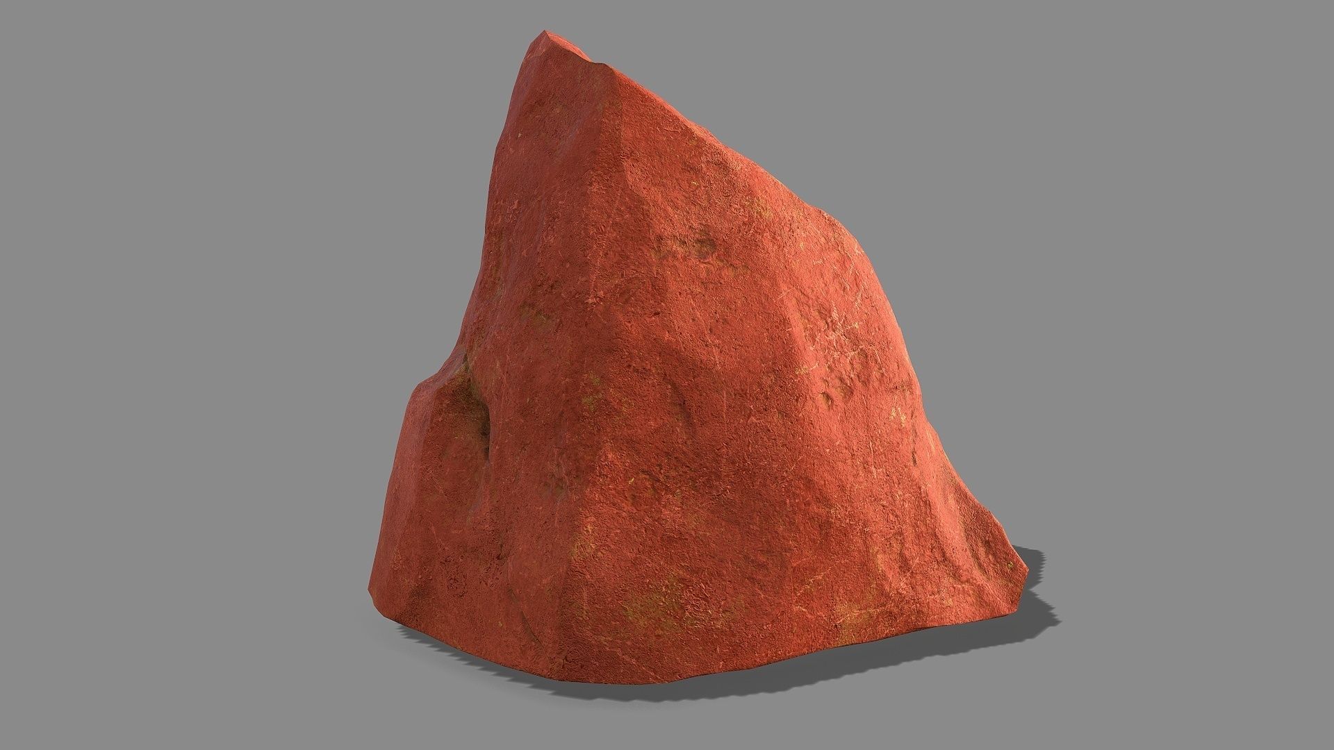 Mountain Rock 03 Low-poly 3D model_6