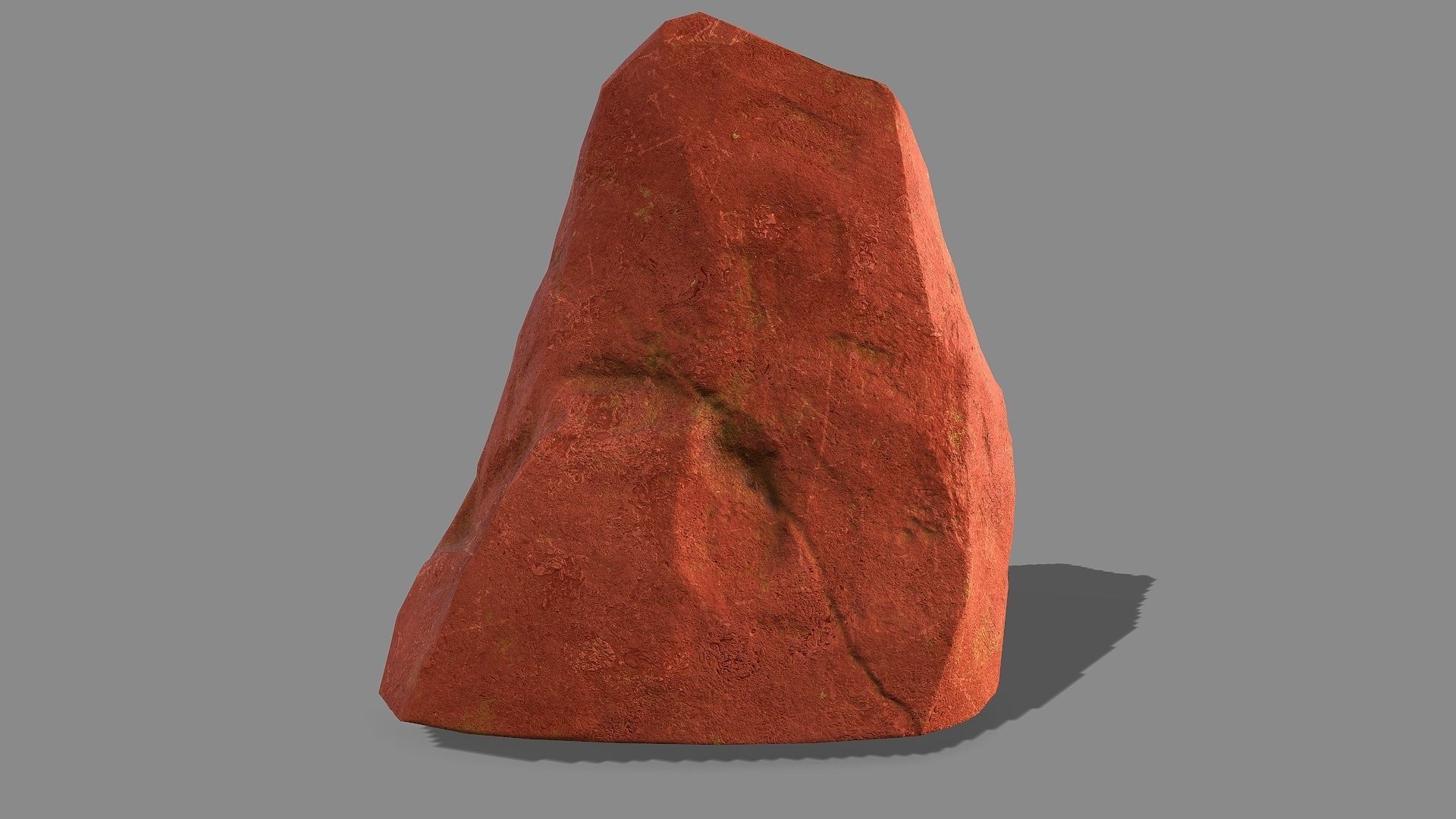Mountain Rock 03 Low-poly 3D model_5