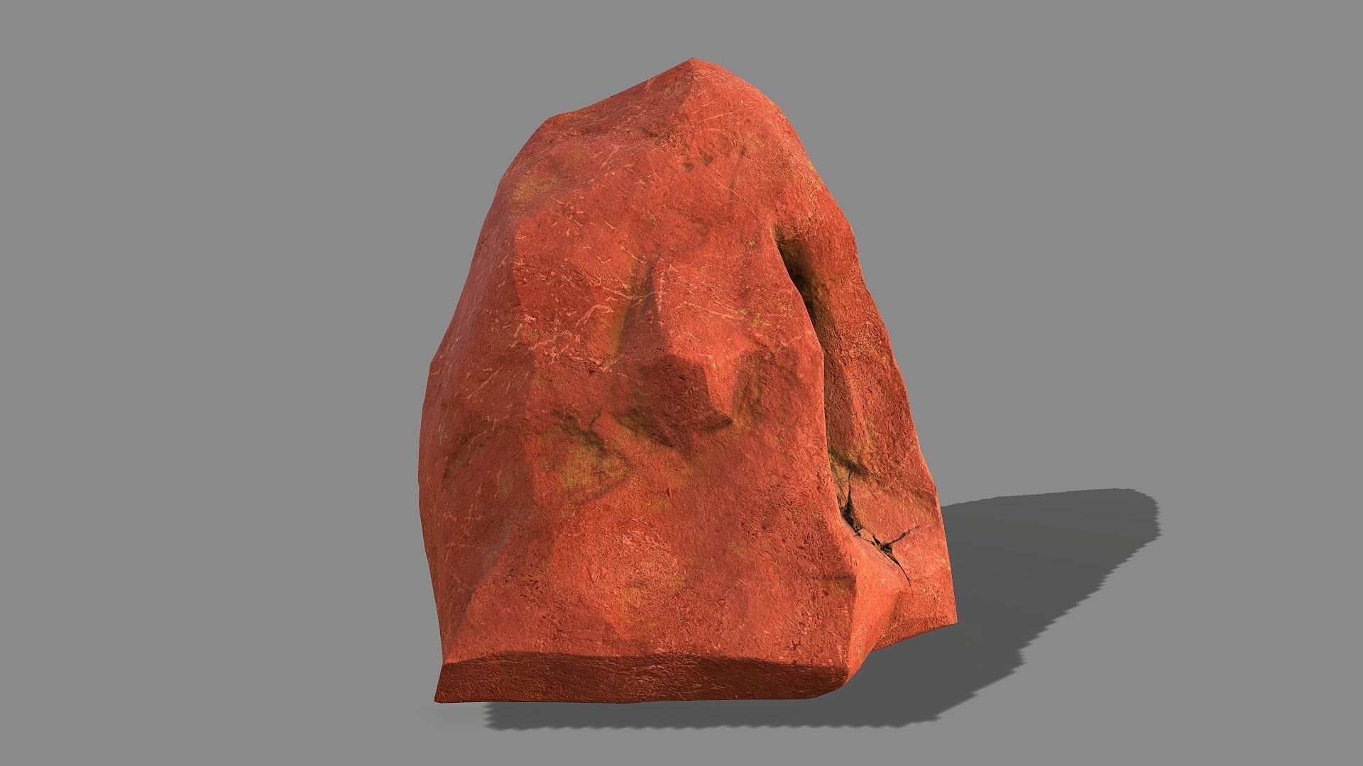 Mountain Rock 03 Low-poly 3D model_8