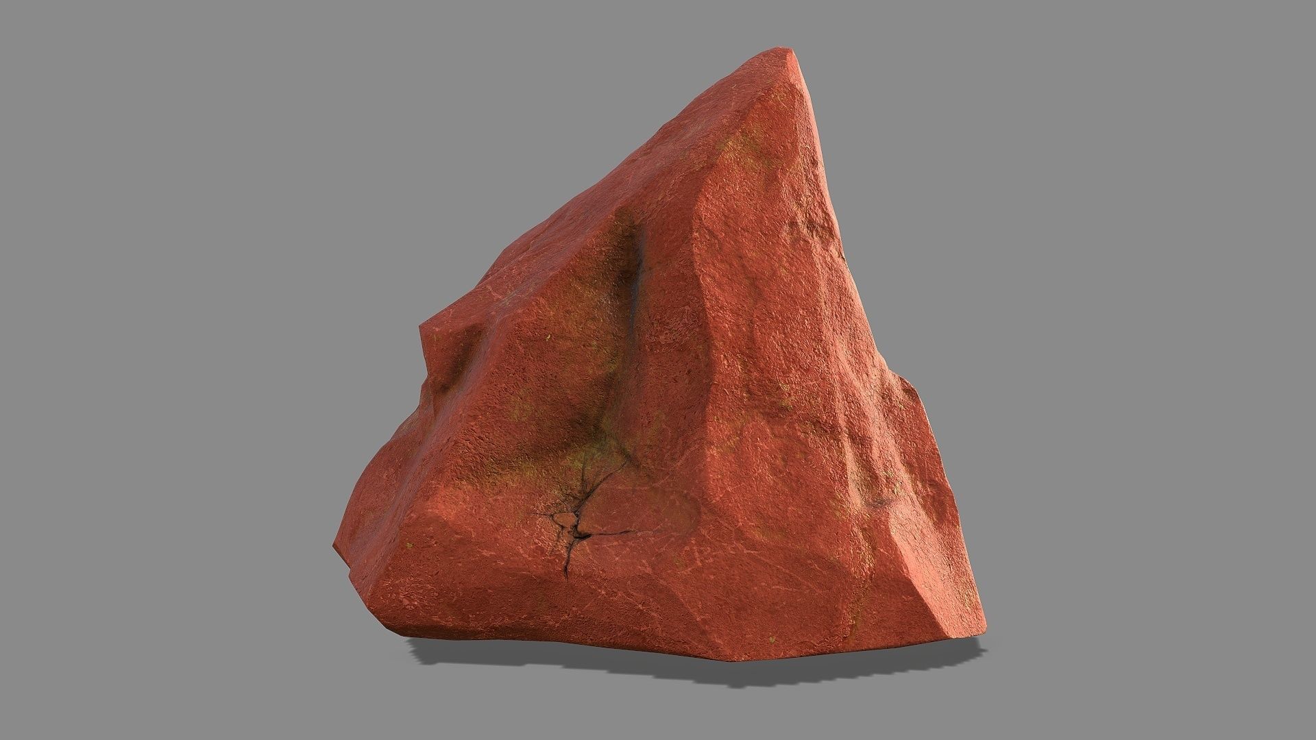 Mountain Rock 03 Low-poly 3D model_2