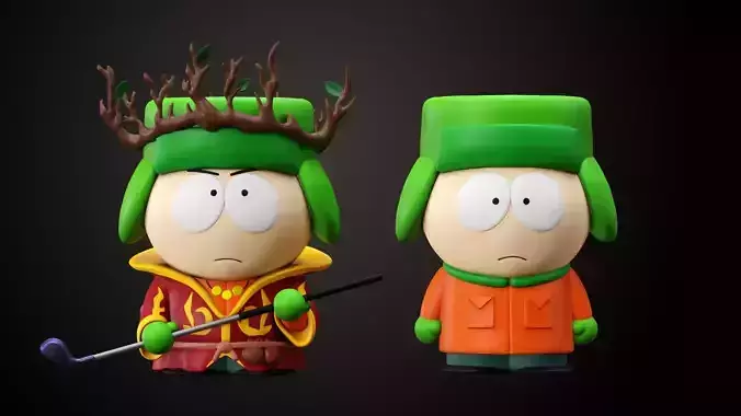 South Park Kyle Models 3D print model