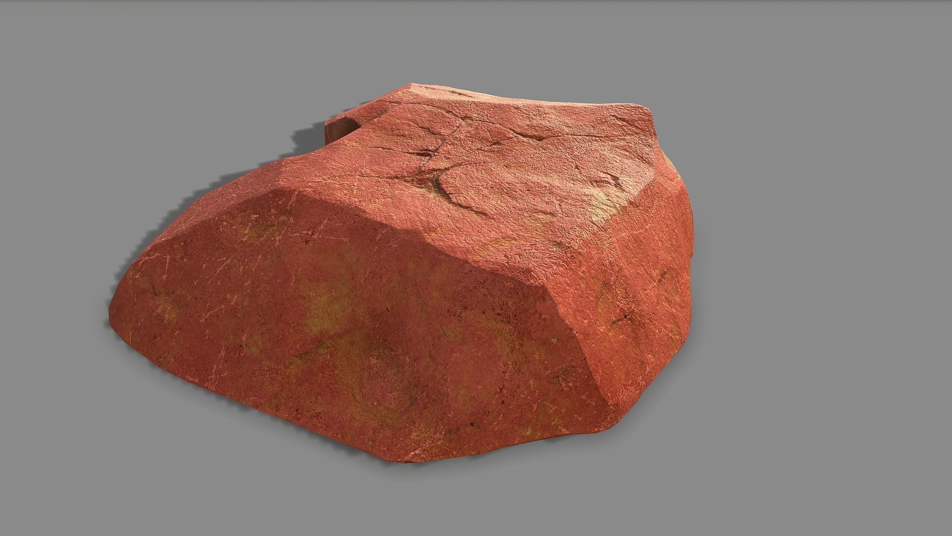 Mountain Rock 06 Low-poly 3D model_6