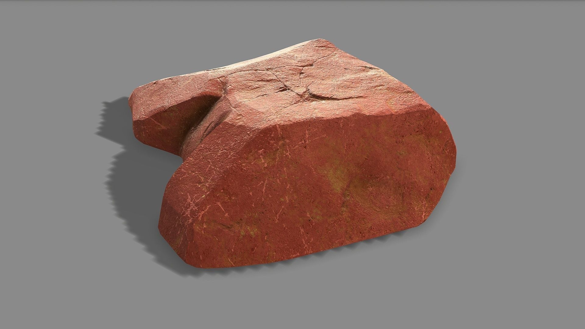 Mountain Rock 06 Low-poly 3D model_4