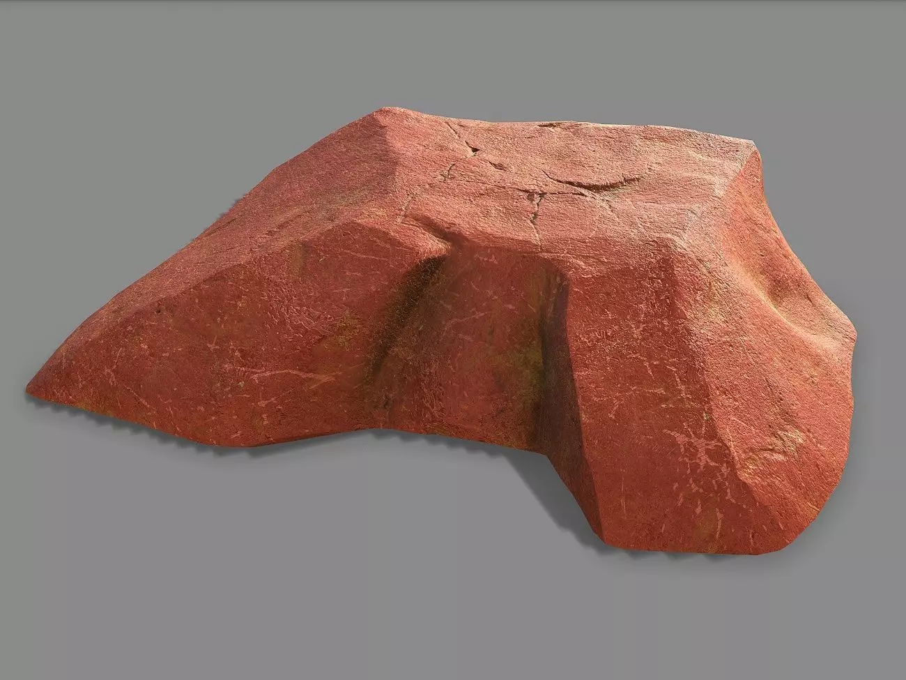 Mountain Rock 06 Low-poly 3D model_0