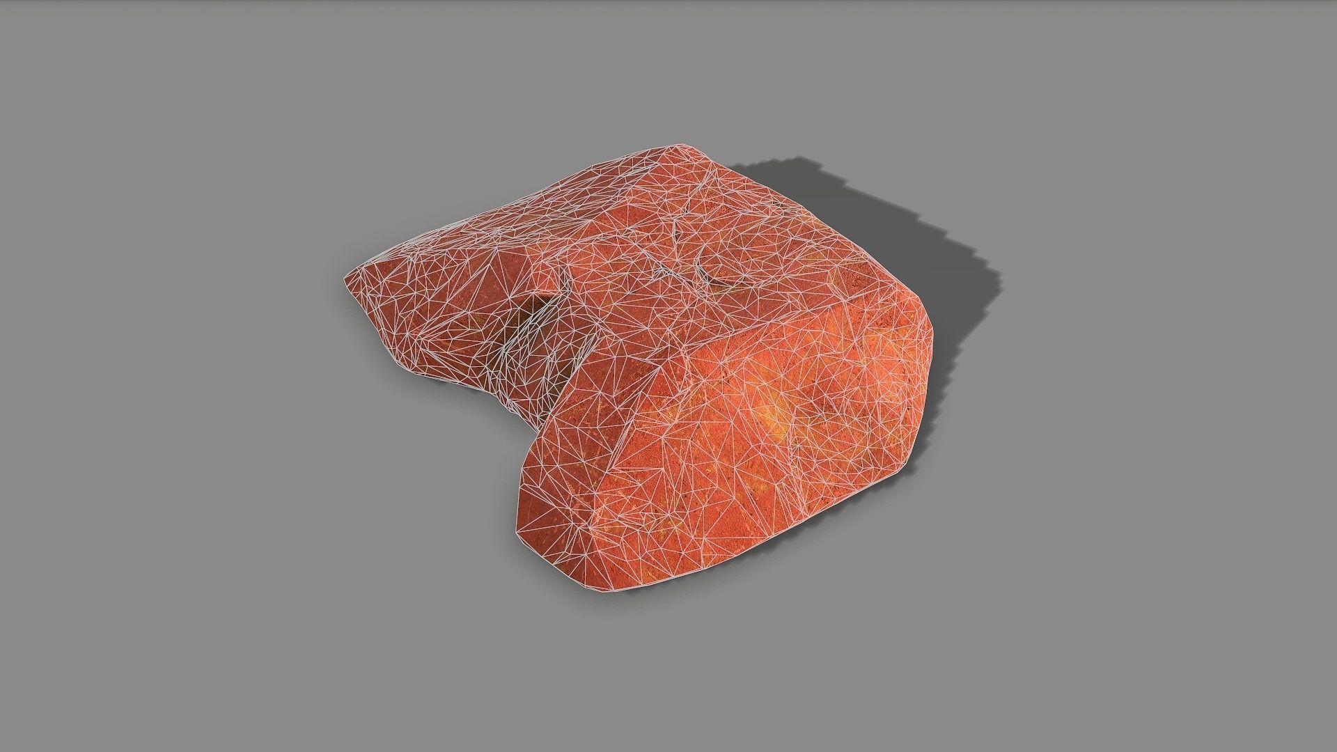 Mountain Rock 06 Low-poly 3D model_13