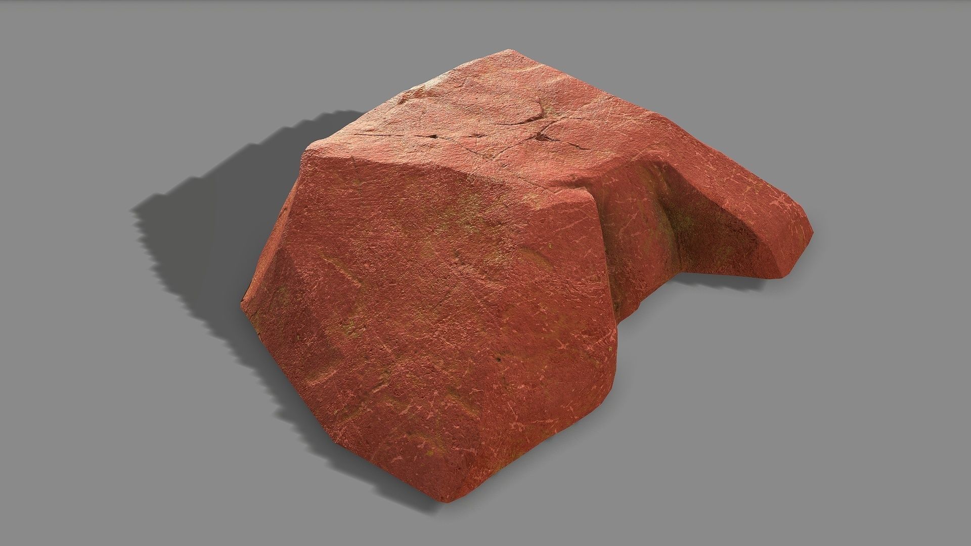Mountain Rock 06 Low-poly 3D model_11