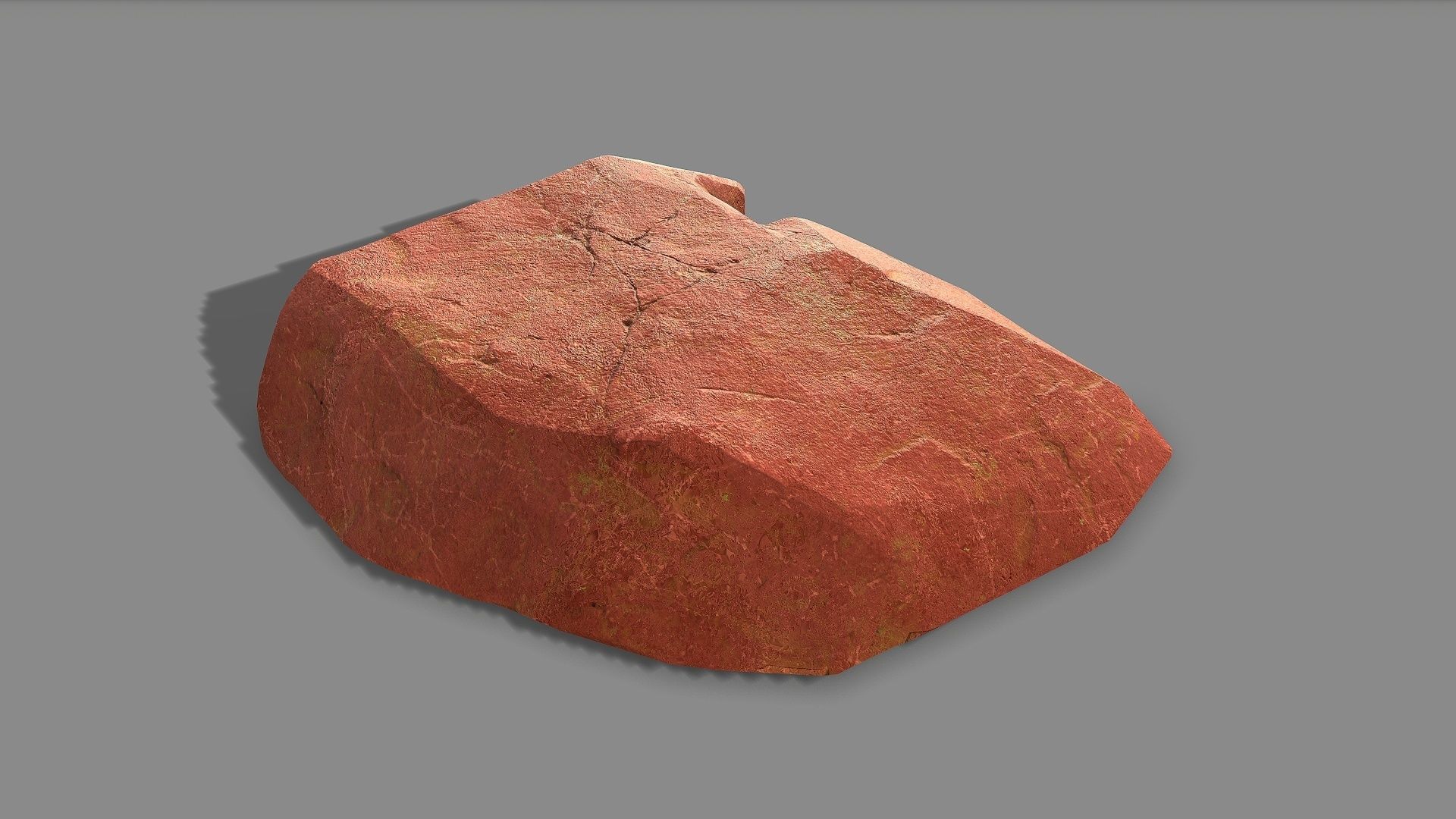 Mountain Rock 06 Low-poly 3D model_9