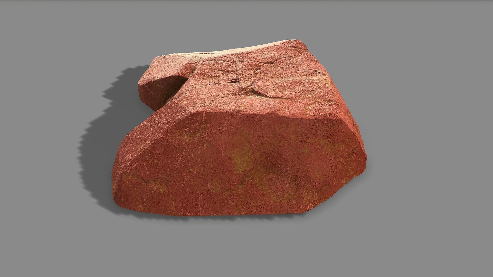 Mountain Rock 06 Low-poly 3D model_5