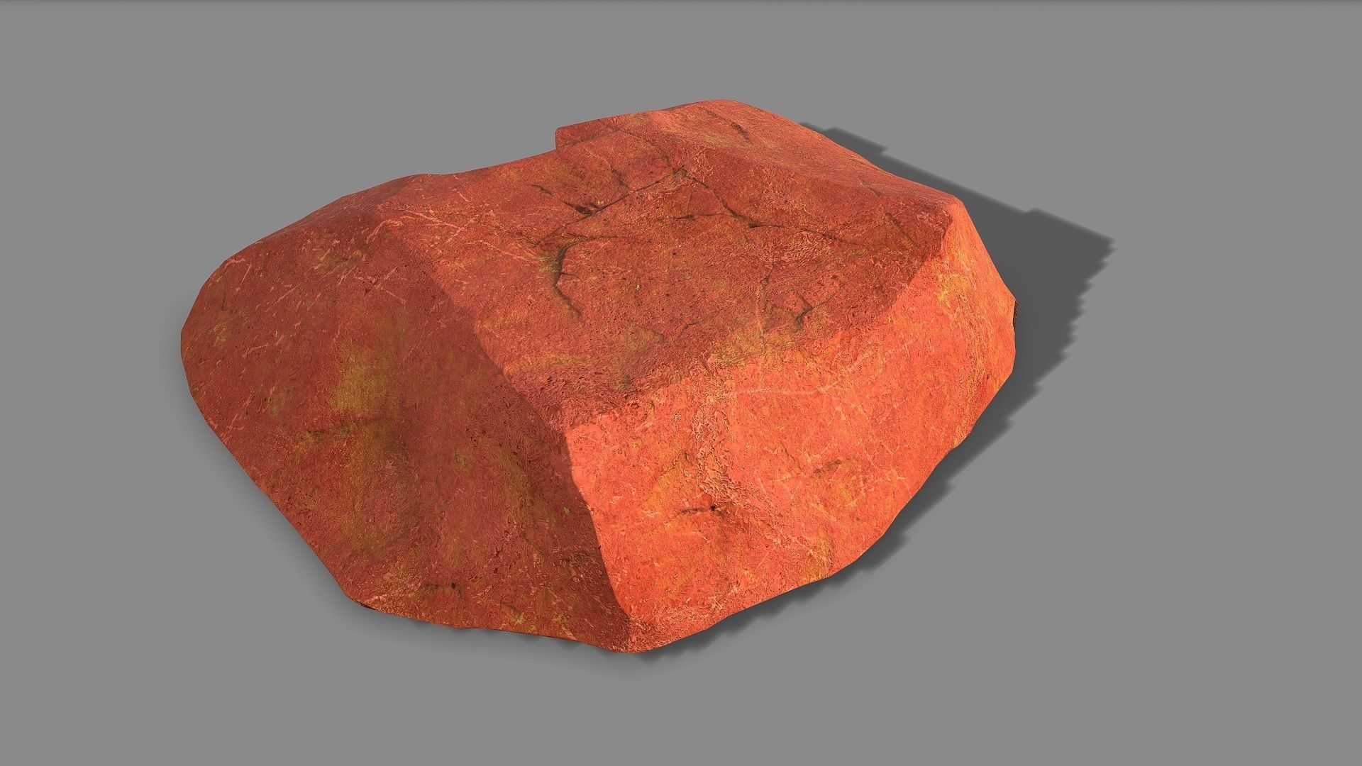 Mountain Rock 06 Low-poly 3D model_7