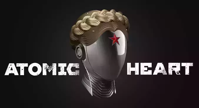 Atomic Heart Robotic Twins Mask 3D print model
