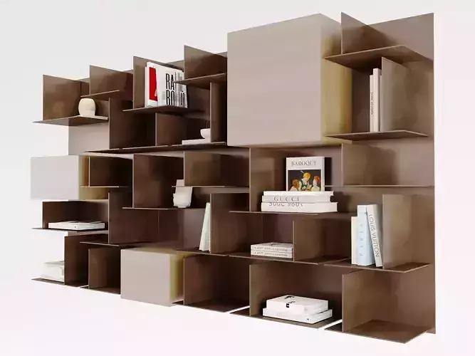 Modern minimalist Bookcase