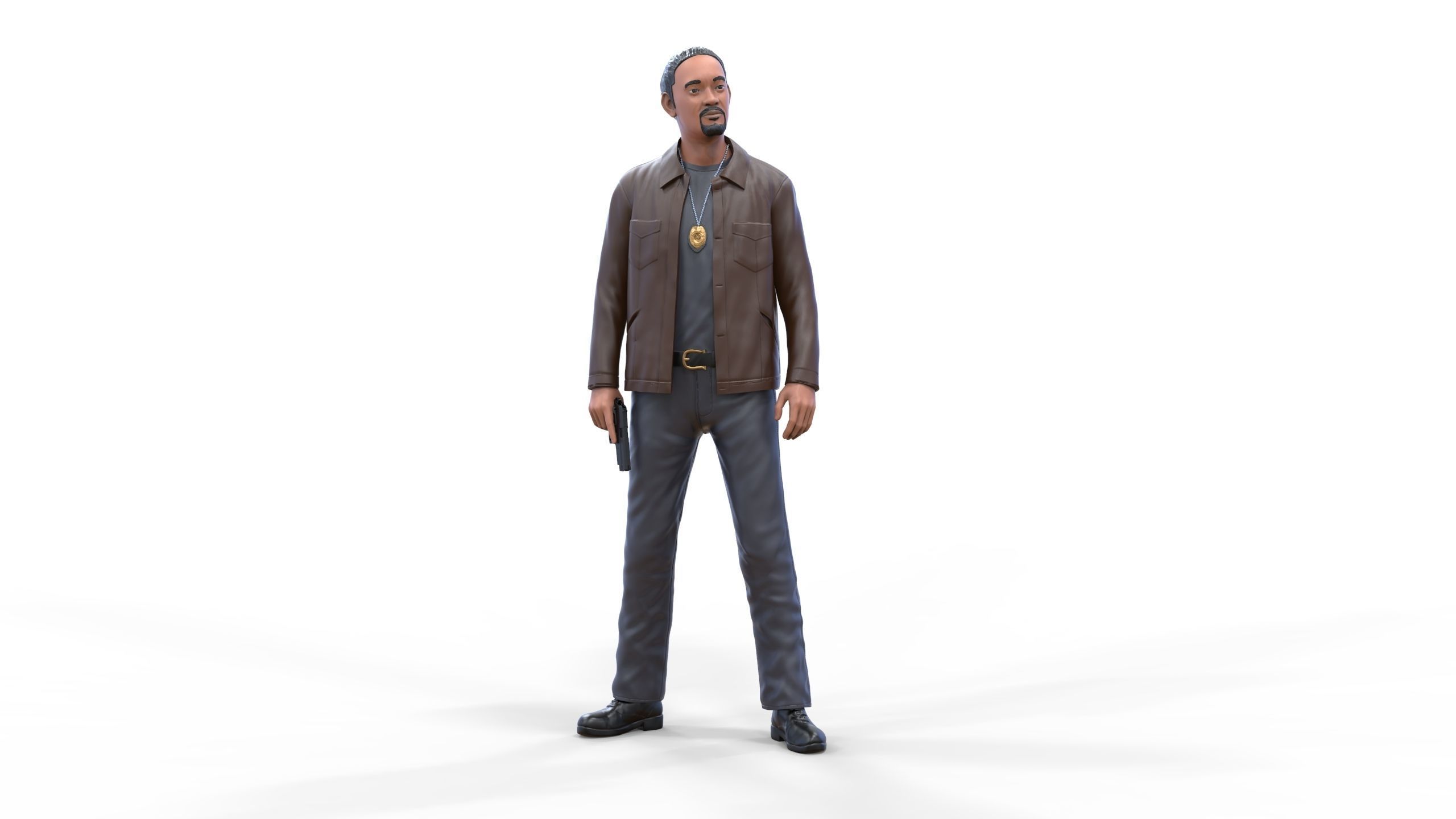 N1 Bad boys will smith 3D print model_10