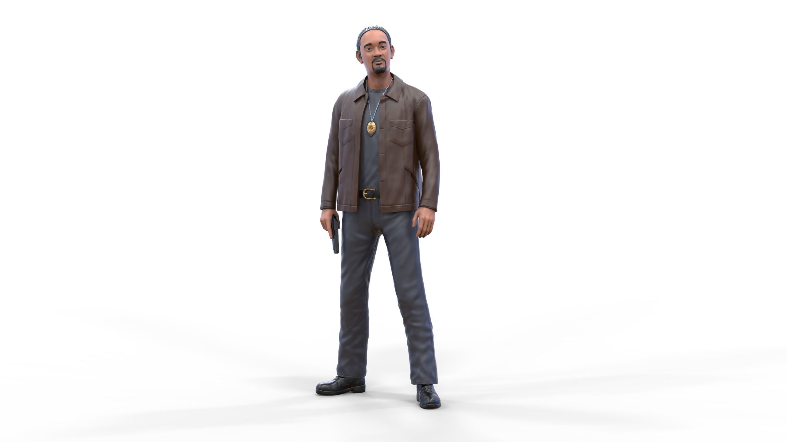 N1 Bad boys will smith 3D print model_11